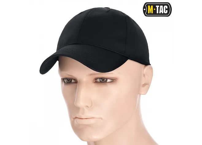 Бейсболка M-Tac Flex ріп-стоп Black Фото 2